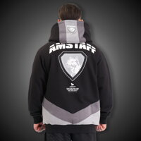 Mikina Amstaff Zayden zip black/grey