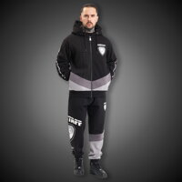 Mikina Amstaff Zayden zip black/grey