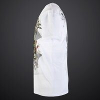 Pánské tričko Amstaff Slik white s krátkým rukávem