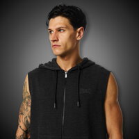 Pánská vesta Everlast na zip s kapucí