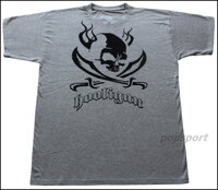 Pánské tričko Hooligan Pirate grey s krátkým rukávem