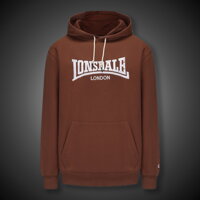 Mikina Lonsdale Logo Classic brown