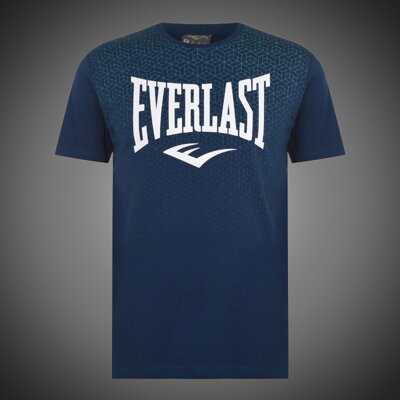 Pánské tričko Everlast Geo Print blue