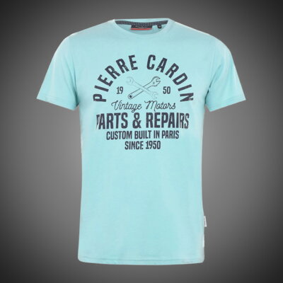 Pánské tričko Pierre Cardin Motors mint
