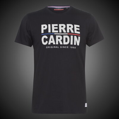 Pánské tričko Pierre Cardin Logo black