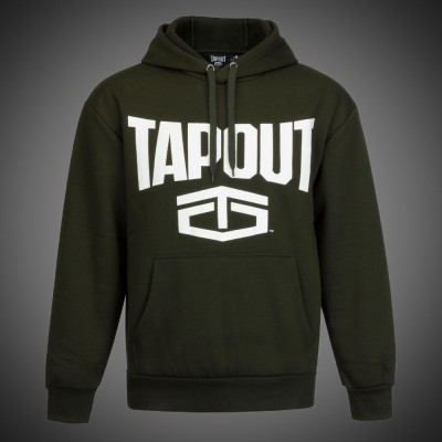 Mikina Tapout new logo army green
