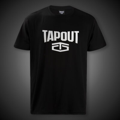 Tričko Tapout Logo poly black