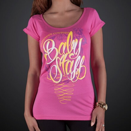 Dámské tričko Babystaff Hira pink