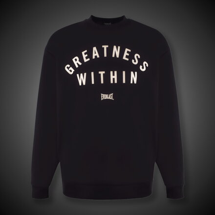 Mikina Everlast Greatness 1910 crew black