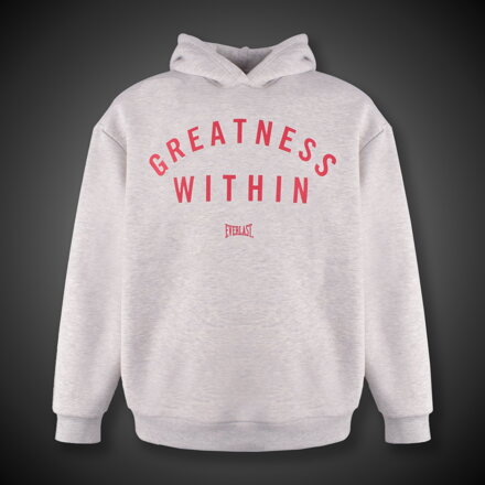 Mikina Everlast Greatness 1910 light grey
