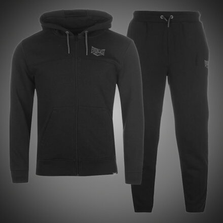 Tepláková souprava Everlast Basic zip black