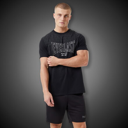 Tričko Everlast Geo Logo black