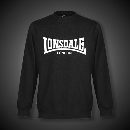 Mikina Lonsdale Essential crew black