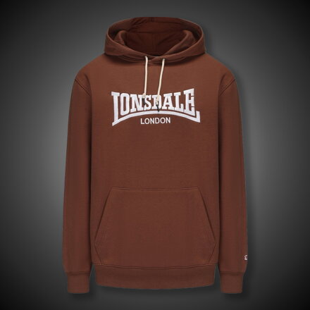 Mikina Lonsdale Logo Classic brown