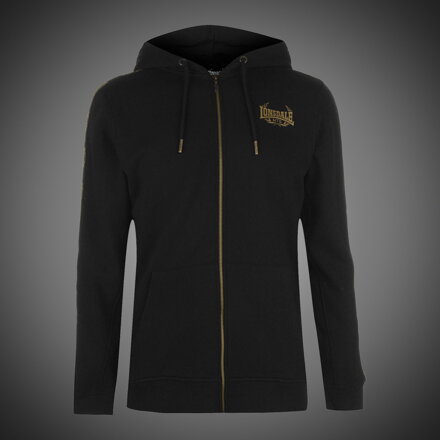 Pánská mikina Lonsdale MTK zip black/gold