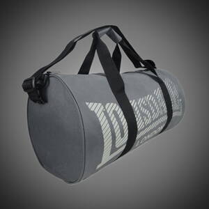 Sportovní taška Lonsdale Barrel logo grey