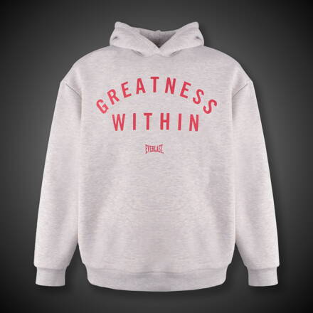 Mikina Everlast Greatness 1910 light grey