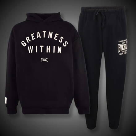 Tepláková souprava Everlast Greatness 1910 hood black