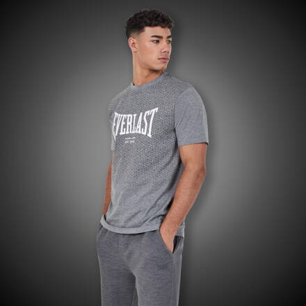 Tričko Everlast Geo logo grey
