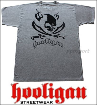 Pánské tričko Hooligan Pirate grey