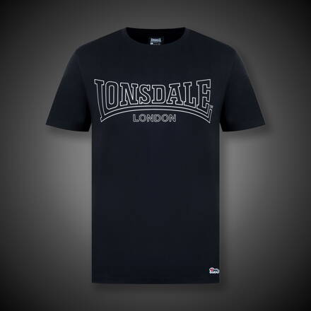 Tričko Lonsdale Logo Sign black