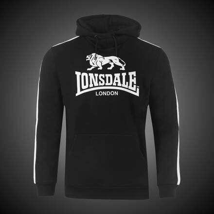 Mikina Lonsdale Lion Classic black/white