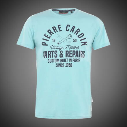 Pánské tričko Pierre Cardin Motors mint