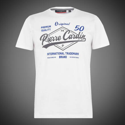 Pánské tričko Pierre Cardin Original white